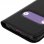 Custodia a libro Avizar con doppia finestra nera per Samsung Galaxy S9