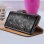 Avizar Funda Tipo Libro de Cuero Negro para Samsung Galaxy S9 Plus