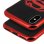  DC Comics Funda Silicona Logo Superman Rojo para iPhone X/XS