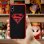  DC Comics Funda Silicona Logo Superman Rojo para iPhone X/XS