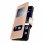 Avizar Funda Doble Ventana Dorada para Huawei P8 Lite 2017/Honor 8 Lite