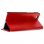 Avizar Funda de Cuero Roja para Huawei P8 Lite