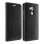 Avizar Funda de Cuero Negra para Huawei Mate 8