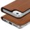 Akashi Funda Libro de Piel Genuina Camel para iPhone 6 Plus/6S Plus/7 Plus/8 Plus