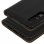 Étui en cuir noir Avizar avec fonction support pour Huawei P20 Pro