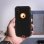 Avizar Funda Bumper Negra/Naranja para iPhone XS Max