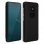 Avizar Funda Libro Translúcida Efecto Espejo Negra para Huawei Mate 20