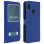 Avizar Funda Libro con Ventana Doble Azul para Huawei P Smart 2019/Honor 10 Lite