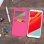 Avizar Funda Libro Cartera con Ventana Rosa para Xiaomi Redmi S2