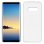 Avizar Funda Silicona Transparente + Cristal Templado para Samsung Galaxy Note 8