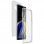 Custodia in silicone trasparente posteriore e anteriore Avizar per Samsung Galaxy Note 9