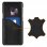 Custodia rigida Bugatti Londra in vera pelle nera per Samsung Galaxy S9