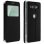 Avizar Funda Libro con Ventana Negra para Sony Xperia XZ2 Compact