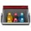 Clatronic KB 3713 N Nevera Portátil Eléctrica con Adaptador de Corriente 12V/220V 25L Roja