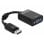 Delock 61848 Adaptador DisplayPort 1.2 Macho a VGA Hembra Negro