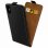 Avizar Funda Vertical Negra para iPhone X