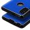 Avizar Funda de Aluminio/Silicona Azul para Xiaomi Redmi Note 5