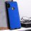 Avizar Funda de Aluminio/Silicona Azul para Xiaomi Redmi Note 5