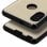 Avizar Funda de Aluminio/Silicona Dorada para Xiaomi Redmi Note 5