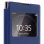 Avizar Funda Libro con Ventana Azul Oscuro para Sony Xperia XA2