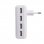 CoolBox Cargador 4x USB 5V/5A 30W Blanco