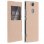 Avizar Funda Rígida con Ventana Dorada para Sony Xperia XA2 Ultra