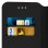 Avizar Funda Libro Negra para Xiaomi Redmi 5A