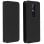 Avizar Étui portefeuille Noir pour Nokia 7.1
