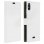 Avizar Funda Tipo Libro Billetera Blanca para Wiko View 2 Go
