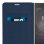 Avizar Funda Flip Book Azul Oscuro para Sony Xperia L2