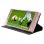 Avizar Funda Libro Negra para Sony Xperia L2