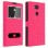 Avizar Funda Doble Ventana Rosa para Sony Xperia L2