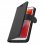 Custodia a portafoglio nera vintage Avizar per Xiaomi Redmi 6/6A