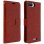 Avizar Capa com Carteira Vintage Castanha para Xiaomi Redmi 6/6A