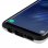 Avizar Defender Funda Rígida Antigolpes Plata con Efecto Metal Cepillado para Samsung Galaxy S8