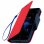 Avizar Fancy Style Funda Libro Roja/Azul para Sony Xperia XZ2