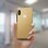 Avizar Funda Doble de Silicona Dorada para Xiaomi Redmi Note 5