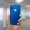 Avizar Funda Doble de Silicona Azul para Xiaomi Redmi Note 5