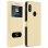 Avizar Funda Tipo Folio con Doble Ventana Dorada para Xiaomi Redmi Note 5