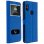 Avizar Funda Tipo Folio con Doble Ventana  Azul para Xiaomi Redmi Note 5