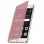 Avizar Funda Libro Translúcida Efecto Espejo Rosa para Huawei P9 Lite