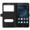 Avizar Funda Libro Doble Ventana Negra para Huawei P9 Lite