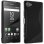 Avizar S-Line Funda de Silicona Flexible Negra para Sony Xperia Z5 Compact