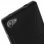 Avizar S-Line Funda de Silicona Flexible Negra para Sony Xperia Z5 Compact