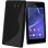 Avizar S-Line Funda de Silicona Flexible Negra para Sony Xperia M2/M2 Dual/M2 Aqua