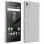 Avizar Funda Silicona Transparente + Cristal Templado para Sony Xperia Z5 Compact