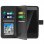 Avizar Capa Carteira Preta para Smartphones 5.5" a 6"