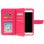 Avizar Funda Billetera Fucsia para Smartphones 5.5" a 6"