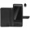 Avizar Funda Billetera Negra para Smartphones 5.3" a 5.5"