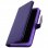 Avizar Funda Billetera Violeta para Smartphones 5.3" a 5.5"